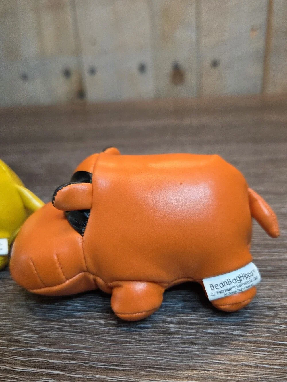 Sportime Indestructible Bean Bag Hippos Set of 4 Hippopotamus Vintage 1996